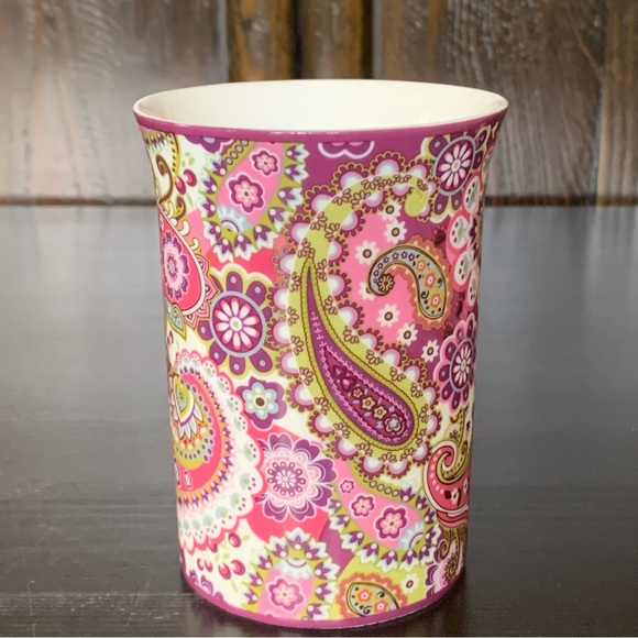 Vera Bradley Very Berry Paisley Ceramic Mug Barnes & Noble Exclusive - Picture 6 of 8